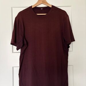 Men's Maroon Lululemon Shirt